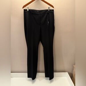 Express ladies nwt black slacks 12R  Boot mid rise